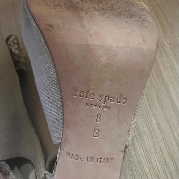 Kate Spade New York sling back heels 8 - Picture 7 of 8